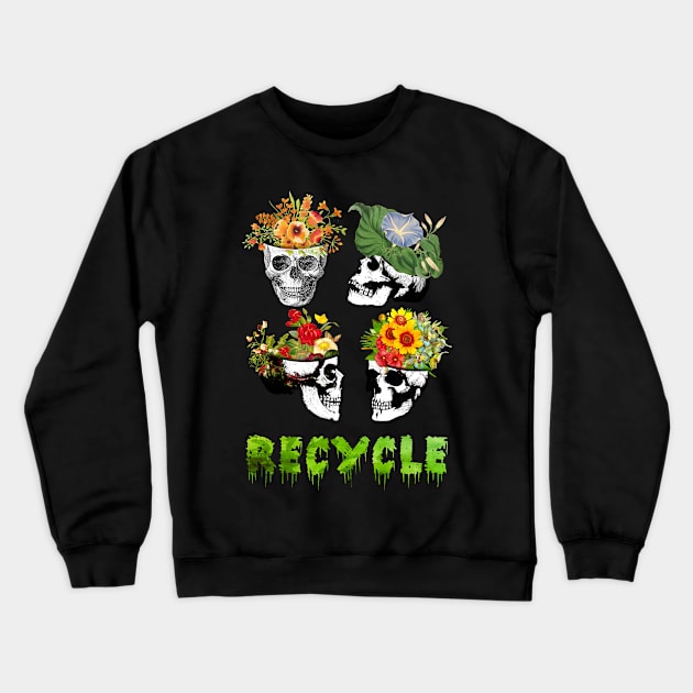 RECYCLE Crewneck Sweatshirt by LanaBanana